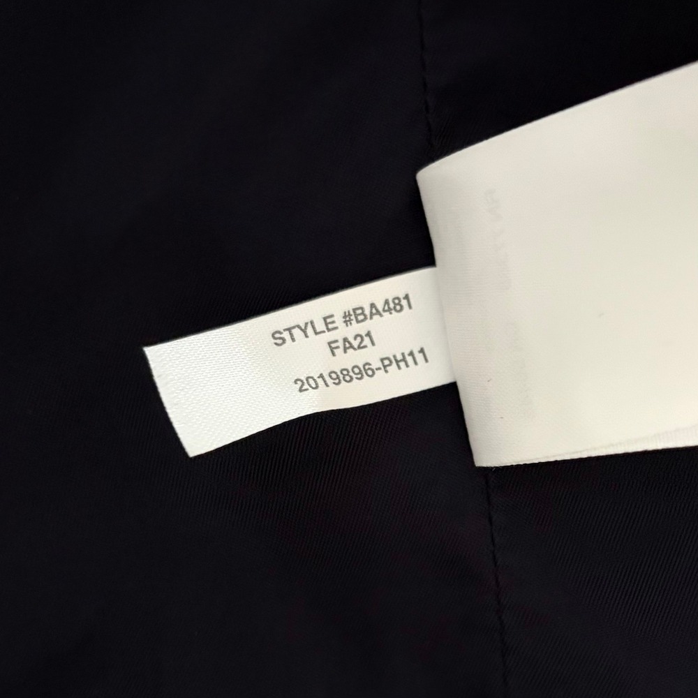 J. CREW Wool Alfie Blazer Navy Blue Herringbone Preppy Academia 4P 4 Petite - Picture 15 of 16